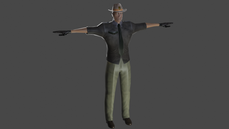 PARK RANGER (MID-POLY)  preview image 2